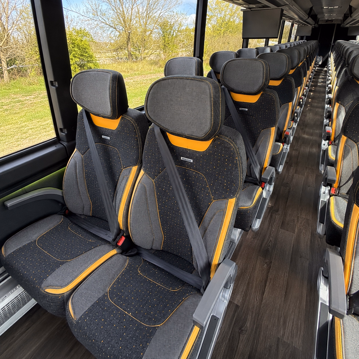 how the type of bus changes the price in huntington park california