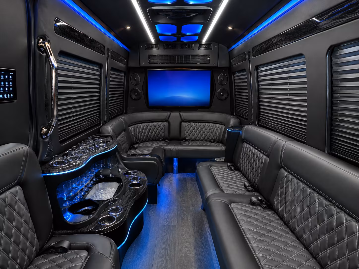 huntington park employee transportation onboard seating