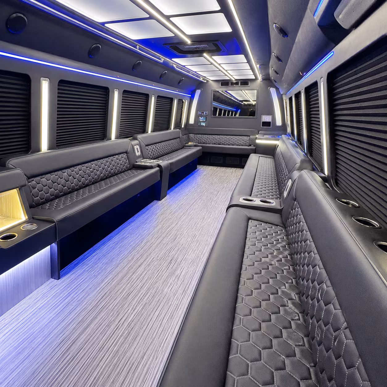 huntington park party bus rentals inside