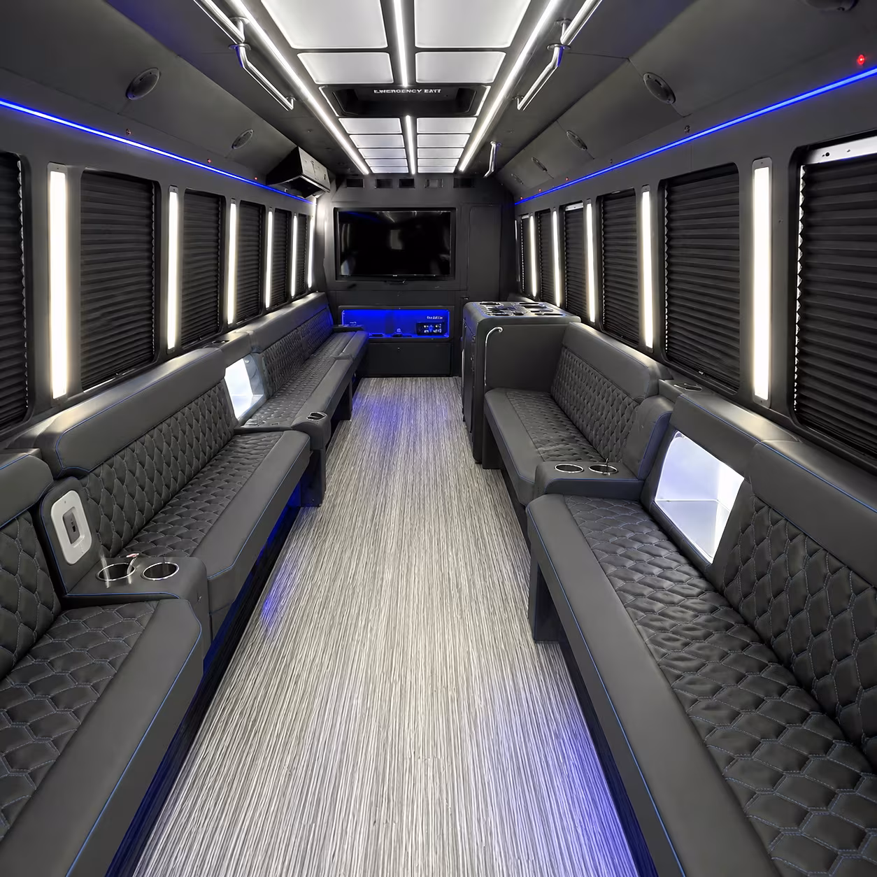 huntington park sporting event party bus rental