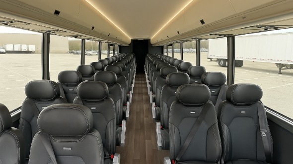 huntington park 28 passenger minibus inside