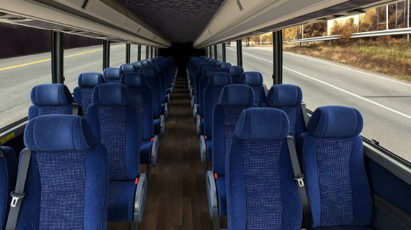 huntington park 30 passenger minibus inside