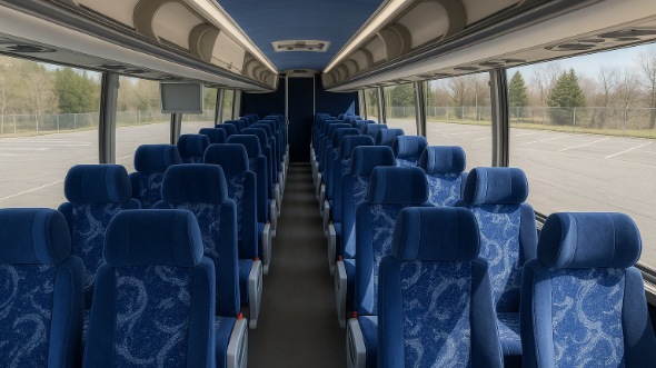 huntington park 56 passenger charter bus rental
